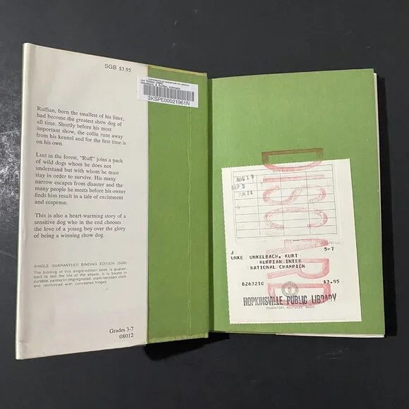 Ruffian International Champion Kurt Unkelbach Collie Dog Show Animals Fiction - Picture 3 of 9